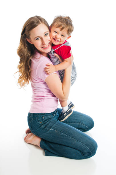 istock Young Mother and holding toddler boy 171334301