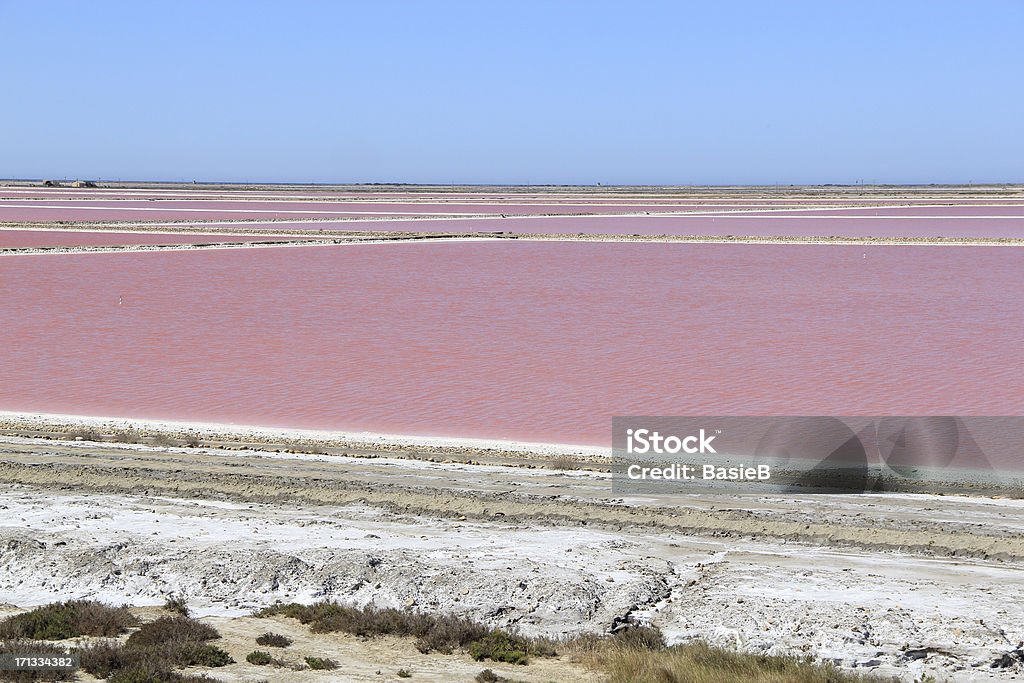 Salin de Giraud, Camargue in Frankreich. - Lizenzfrei Salz - Mineral Stock-Foto