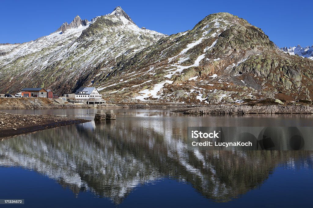 Frühling im mountain lake - Lizenzfrei Alpen Stock-Foto