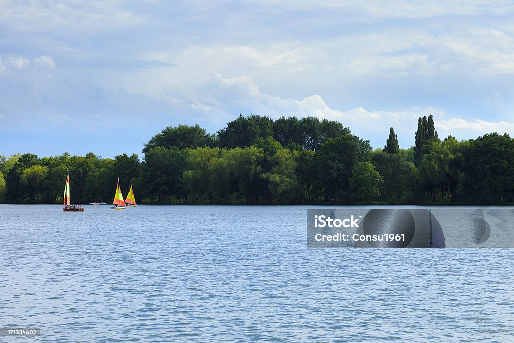 Lago Maschsee - Foto de stock de Agua libre de derechos