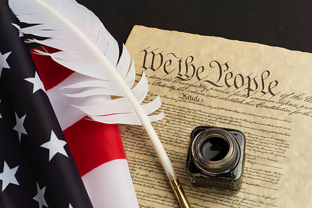 アメリカ憲法 - us constitution constitution usa government ストックフォトと画像