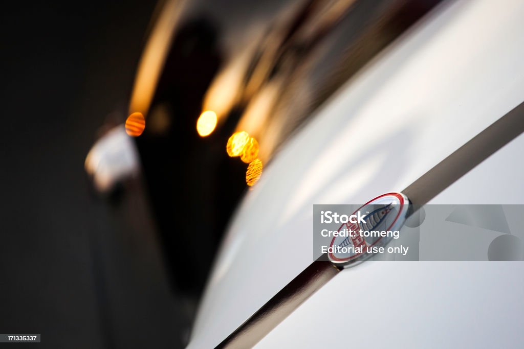 Shelby Cobra Emblema - Foto stock royalty-free di Ambientazione esterna