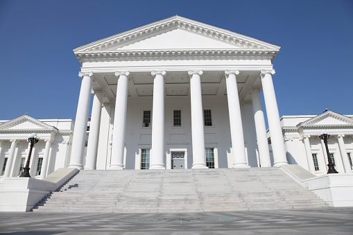 The Virginia State Capitol is the seat of state government in the Commonwealth of Virginia, located in Richmond