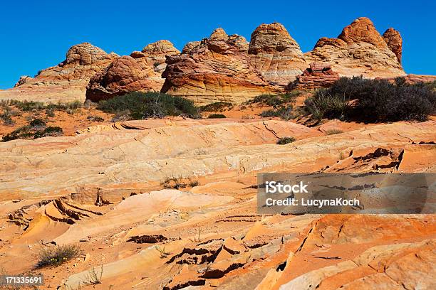 Foto de Paisagem Do Deserto e mais fotos de stock de Amarelo - Amarelo, América do Norte, Arenito