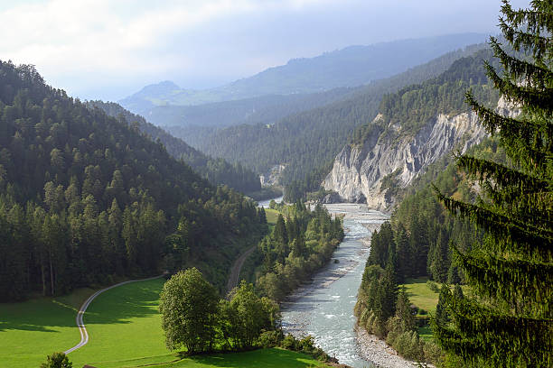 istock Swiss Rhine Valley in autumn 171336529