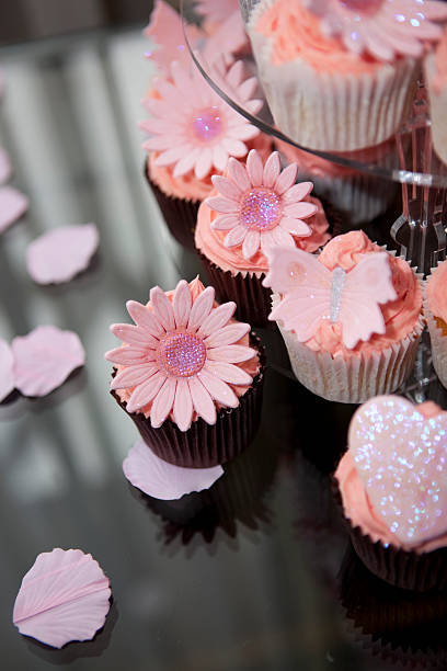 Wedding Cup Cake stock photo