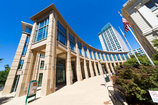 istock Low Angle View Of Sacramento City Hall West 171336748