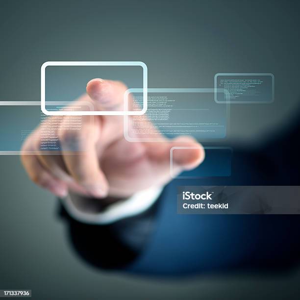 Interfacetouch Stockfoto und mehr Bilder von Berührungsbildschirm - Berührungsbildschirm, Steuerpult, Bedienungsknopf