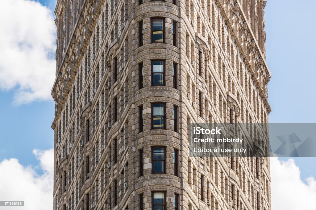 Flatiron building di New York, Manhattan, USA - Foto stock royalty-free di 5th Avenue