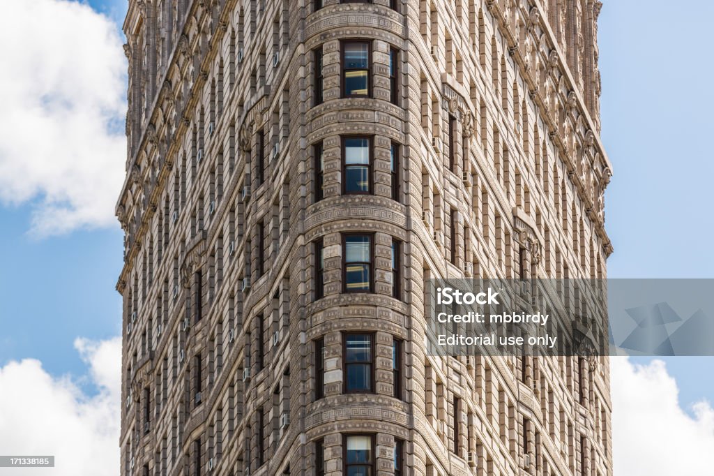 Prédio Flatiron na cidade de Nova Iorque, Manhattan, EUA - Royalty-free América do Norte Foto de stock