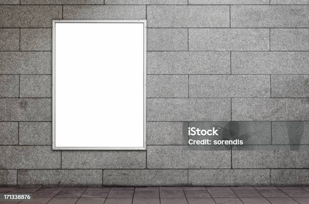 Blank Billboard Xxl Stockfoto und mehr Bilder von Poster - Poster, Mauer, Plakatwand