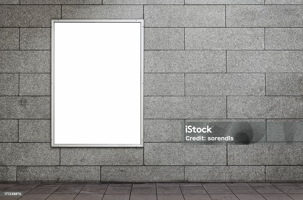 Blank Billboard XXL - Foto de stock de Poster royalty-free