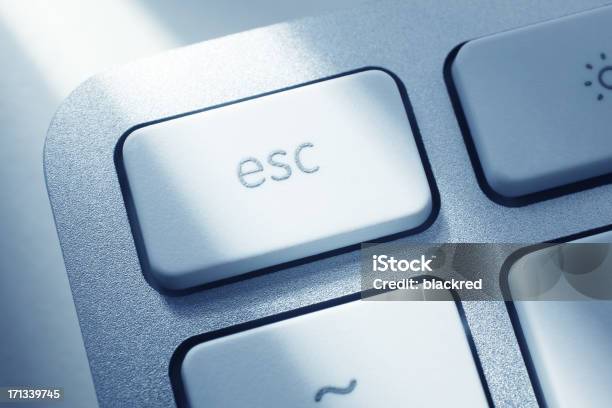 Escape Key Stock Photo - Download Image Now - Close-up, Computer, Computer Equipment