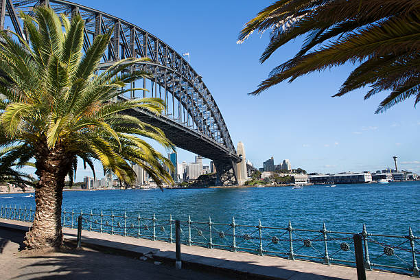 Sydney Harbour From The North stock photo