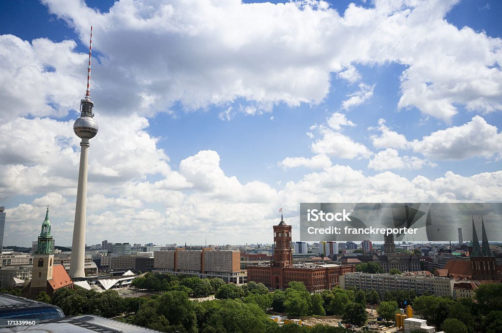 Berlin Television Tower In Alexander Platz And Skyscraper Germany Stock  Photo - Download Image Now - Istock