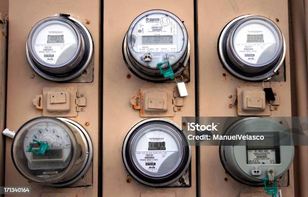 Meters Stock Photo - Download Image Now - American Culture, Brand Name, Business Finance and Industry