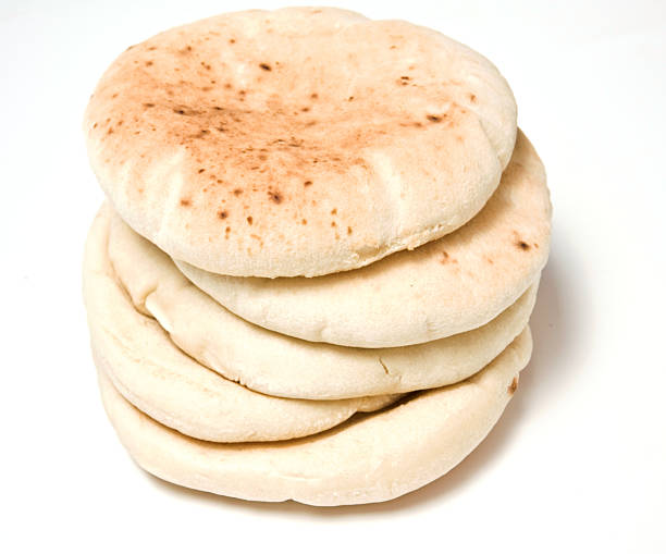 istock Pile of Fresh Hot and Soft Pita Bread 171340177