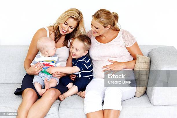 Happy Family Having Fun Together Stock Photo - Download Image Now - Adult, Affectionate, Anticipation