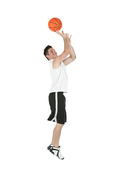 istock Sportsman playing with a basketball 171340570