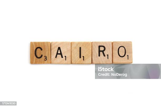 Foto de Peças Do Scrabble Ortografia Cairo e mais fotos de stock de Cultura egípcia - Cultura egípcia, Destino turístico, Editorial