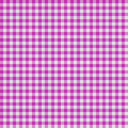Purple gingham textile pattern fabric.