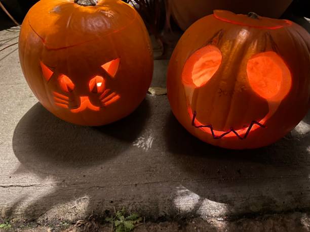 istock Happy Halloween pumpkin 1713413383