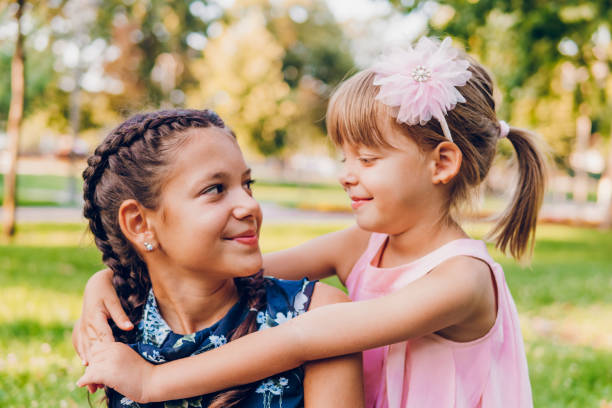 istock Two sisters enjoy in love 1713418555