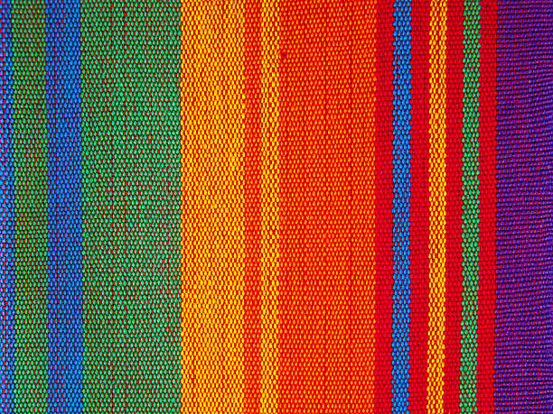 textil-hintergrund mit lateinamerikanischer und mexikanischer farbe muster - multi colored variegated wool colors stock-fotos und bilder