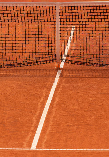 istock Clay tennis court 171342667