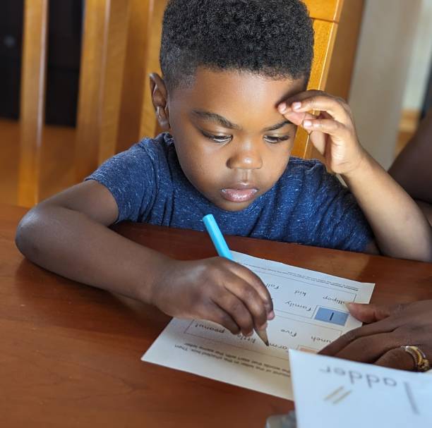 istock African American Preschool Student Doing Homework 1713428280