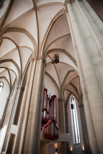 Inside Marien Church in Osnabrueck, Marienkirche in Osnabrück