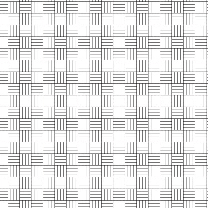 black line vector parquette background pattern