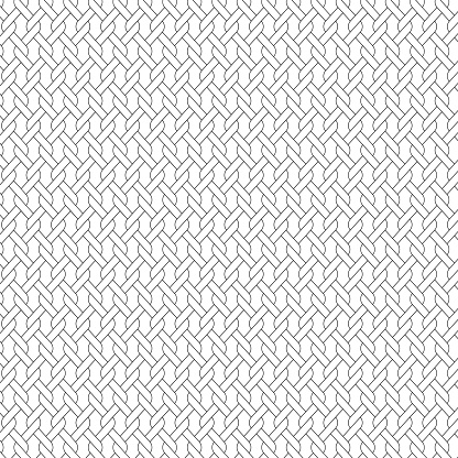 black line vector twisted lattice background pattern