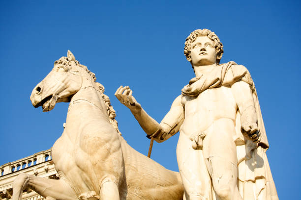 istock Statue of the Dioscuri In Rome 171343434