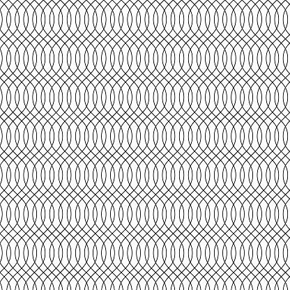 wavy vertical black lines lattice seamless background pattern