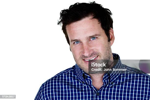 Headshot Of Man In His 30s Stock Photo - Download Image Now - 30-39 Years, 35-39 Years, Adult