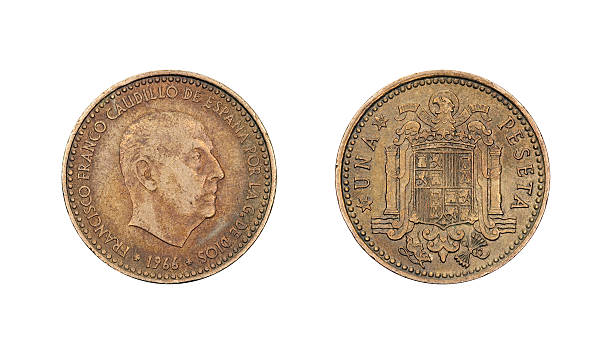 istock One-Peseta-Coin, Spain, 1966 171344152