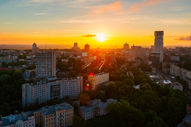 istock Early morning in Kyiv, Ukraine 1713443455