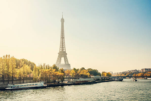 Eiffel Tower, Paris stock photo