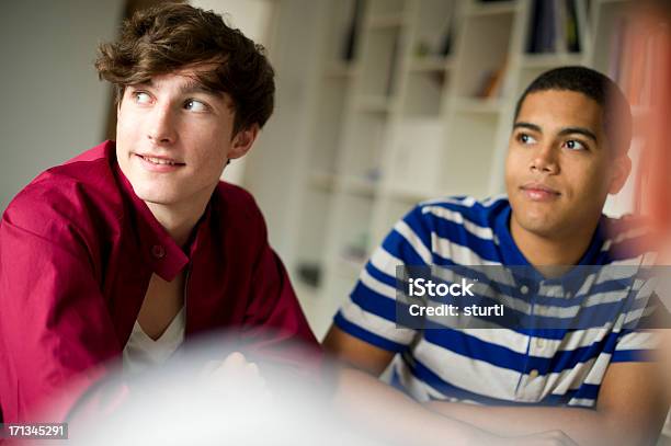 Students In The Study Room Stock Photo - Download Image Now - Adolescence, Adult, African Ethnicity