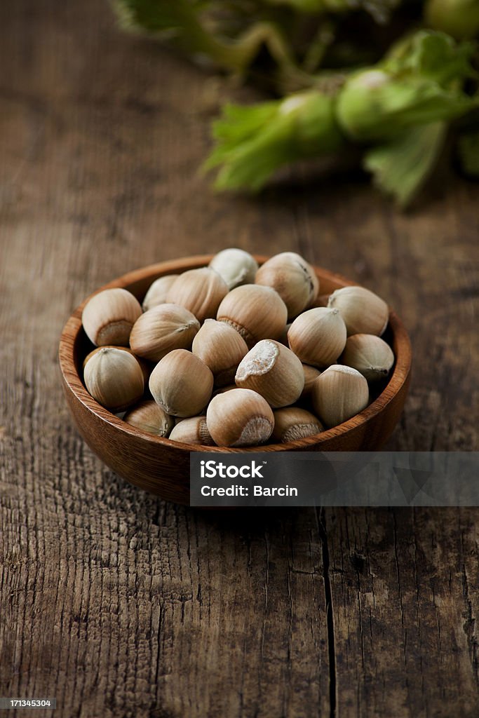 Nocciole fresche - Foto stock royalty-free di Agricoltura