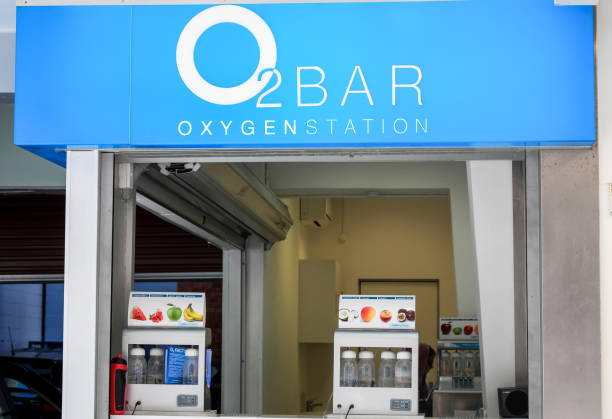 Oxygen Bar stock photo