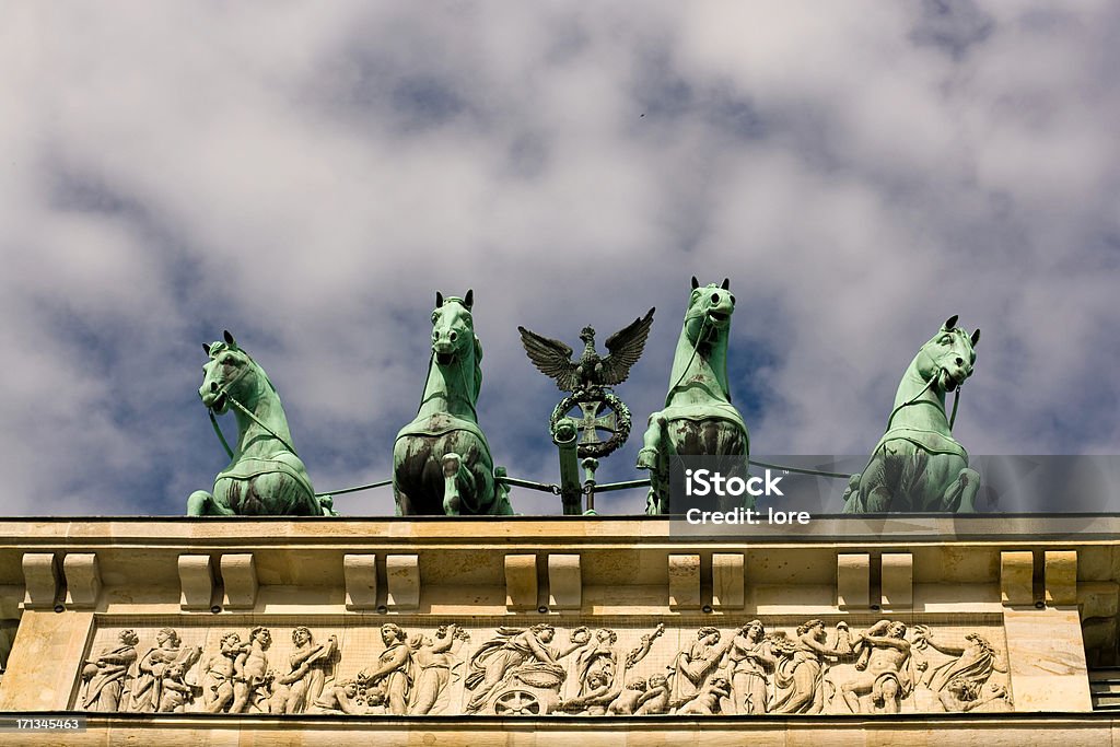 Cavalos de Brandenburgo - Foto de stock de Alemanha royalty-free