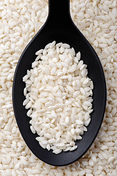 Arroz Arborio - foto de acervo