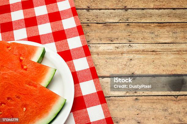 Summer Picnic Stock Photo - Download Image Now - American Culture, Checked Pattern, Color Image