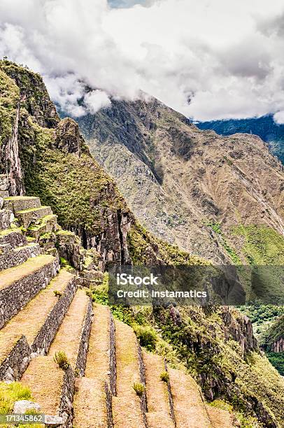 Terrassen Von Machu Picchu In Peru Stockfoto und mehr Bilder von Anden - Anden, Anhöhe, Antike Kultur