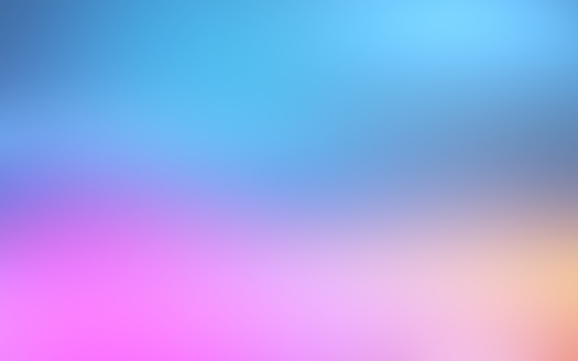 3d render Soft Pink Blue Orange Gradient Background, product promotion, presentation, (Depth of Field)