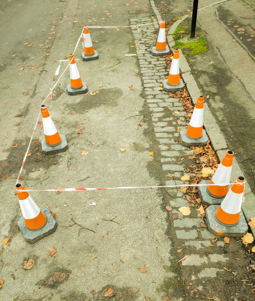 istock road work at  glasgow scotland england UK 1713467123