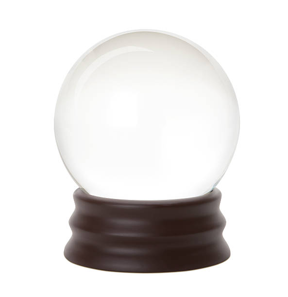 Crystal ball Crystal ball on white. wizard photos stock pictures, royalty-free photos & images
