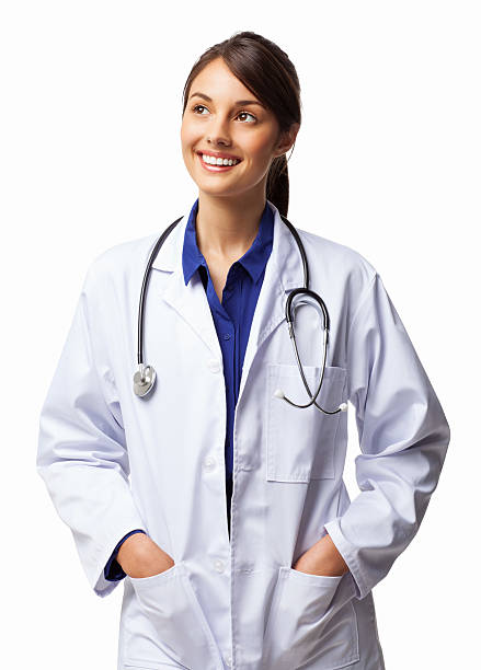 Young Healthcare Professional Smiling - Isolated